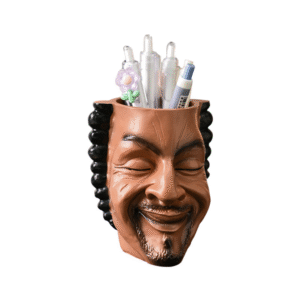 Creative Face-Shaped Personalized Desktop Multifunctional Pen Holder Decoration