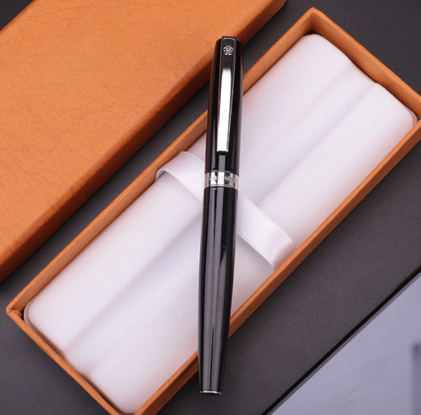 4d2bbd00-1465-4eb5-a400-f5160ffab588_副本 Black and gold iridium men's fountain pen-Gift Box Set