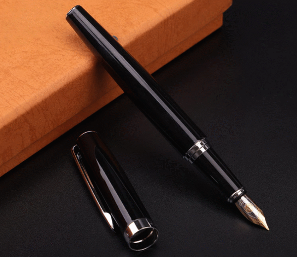 5e933c7a-0b75-4cda-bcc1-a82e5ed89c02_副本 Black and gold iridium men's fountain pen-Gift Box Set