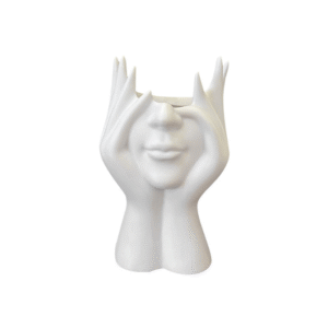 Human body art pen holder