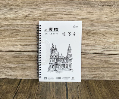 A4侧开 Blank sketchbook/sketching book